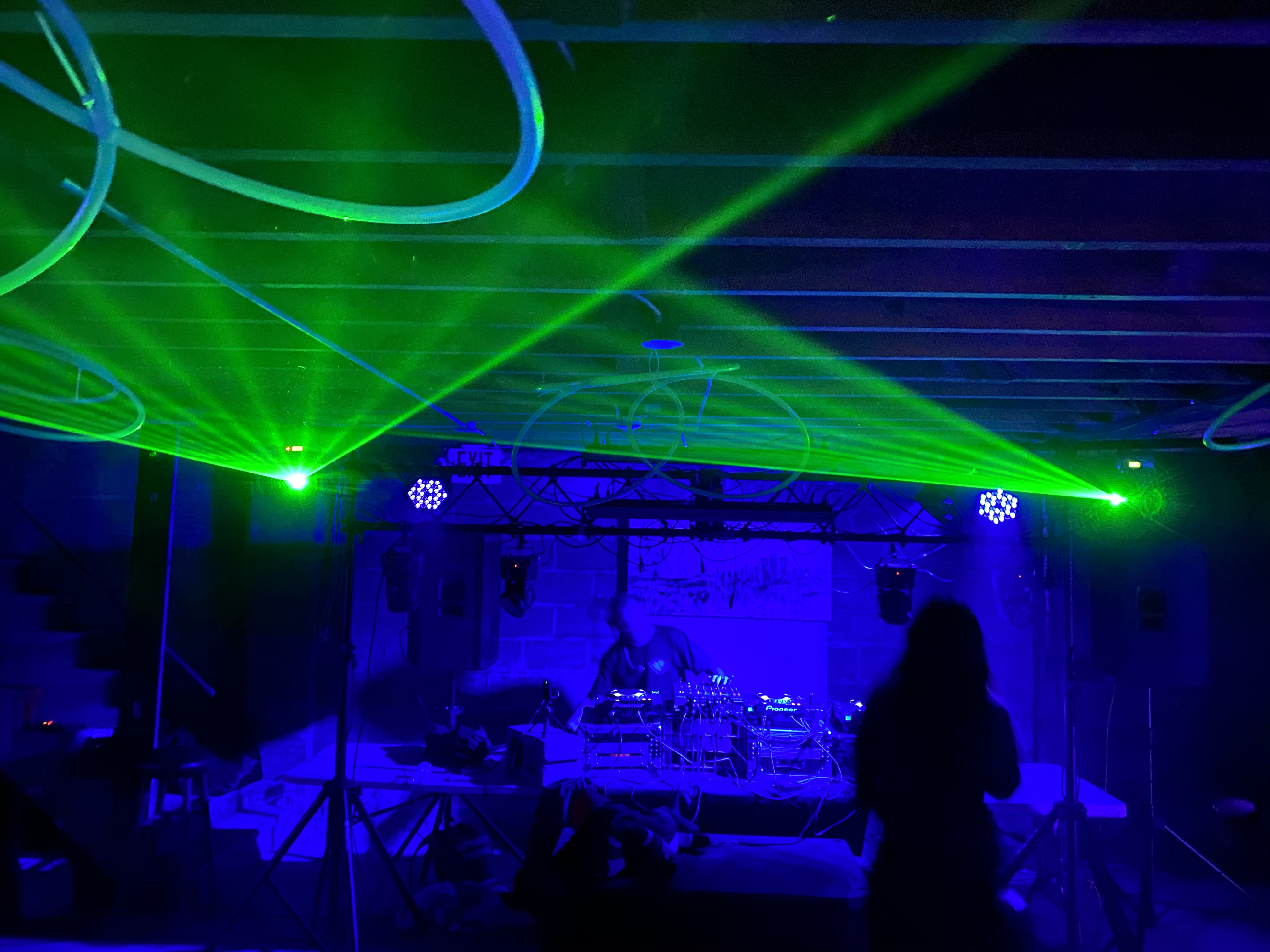 Sound treatment studio installation